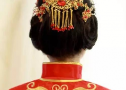 中式婚礼新娘发型图片,中式新娘发型美图赏析
