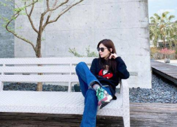 威薇的老公和孩子照片